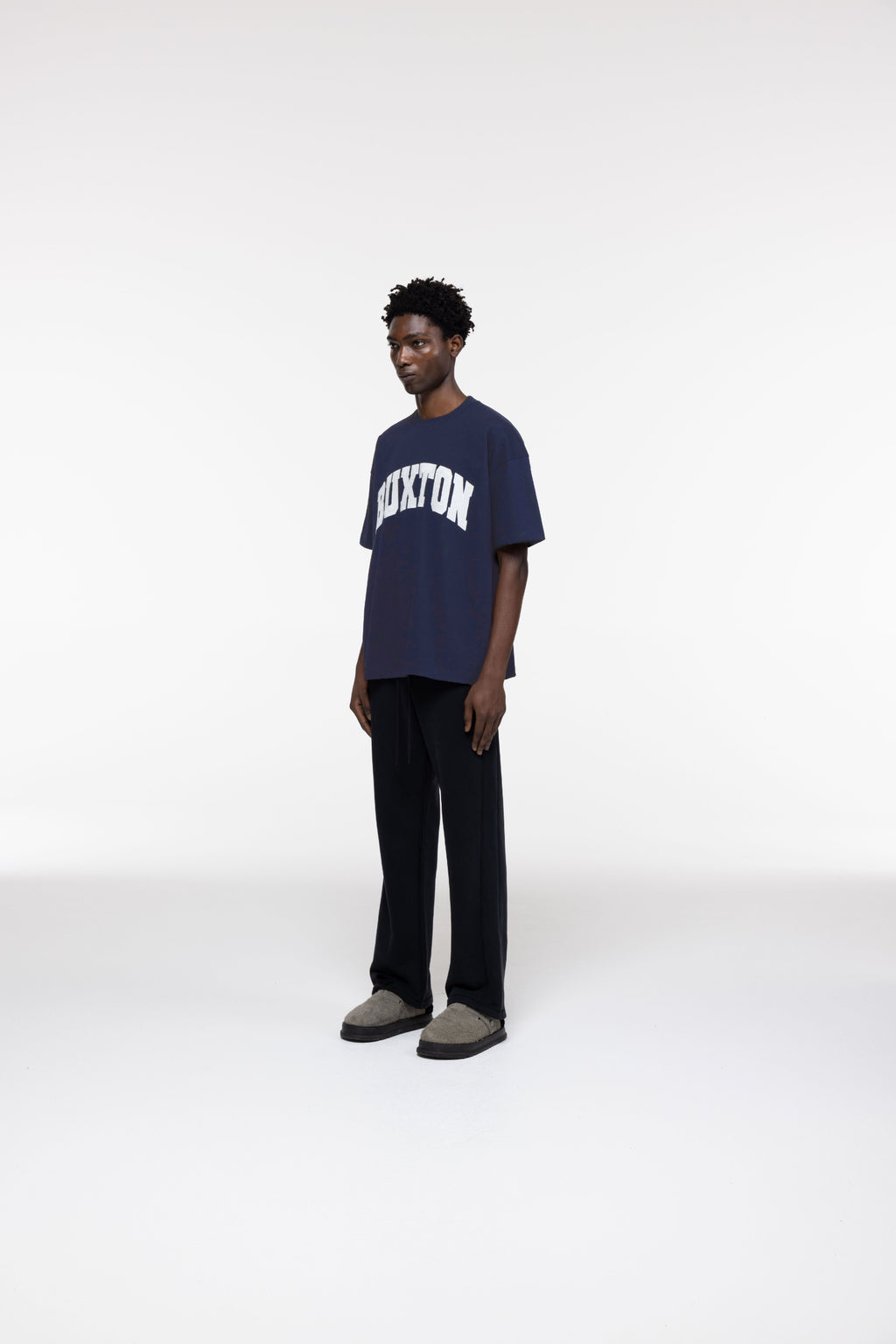 Cole Buxton | Applique Logo T-Shirt | Mens | Navy