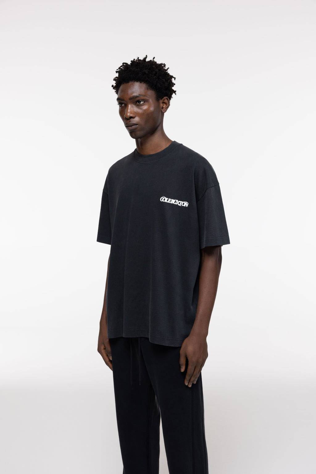Cole Buxton | Balearic T-Shirt | Mens | Vintage Black