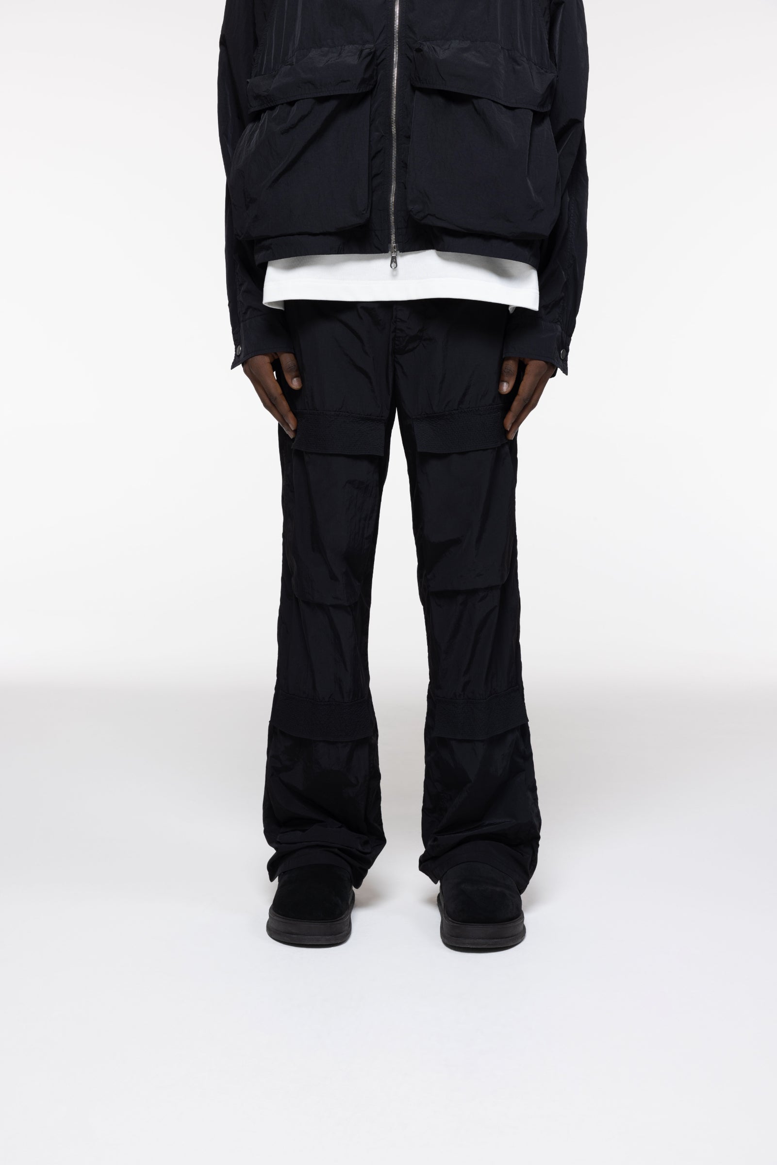 Cole Buxton | Cold Wash Relaxed Cargo | Mens | Black