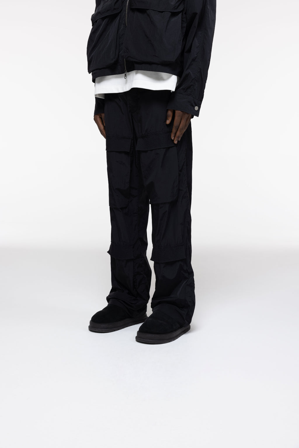 Cole Buxton | Cold Wash Relaxed Cargo | Mens | Black