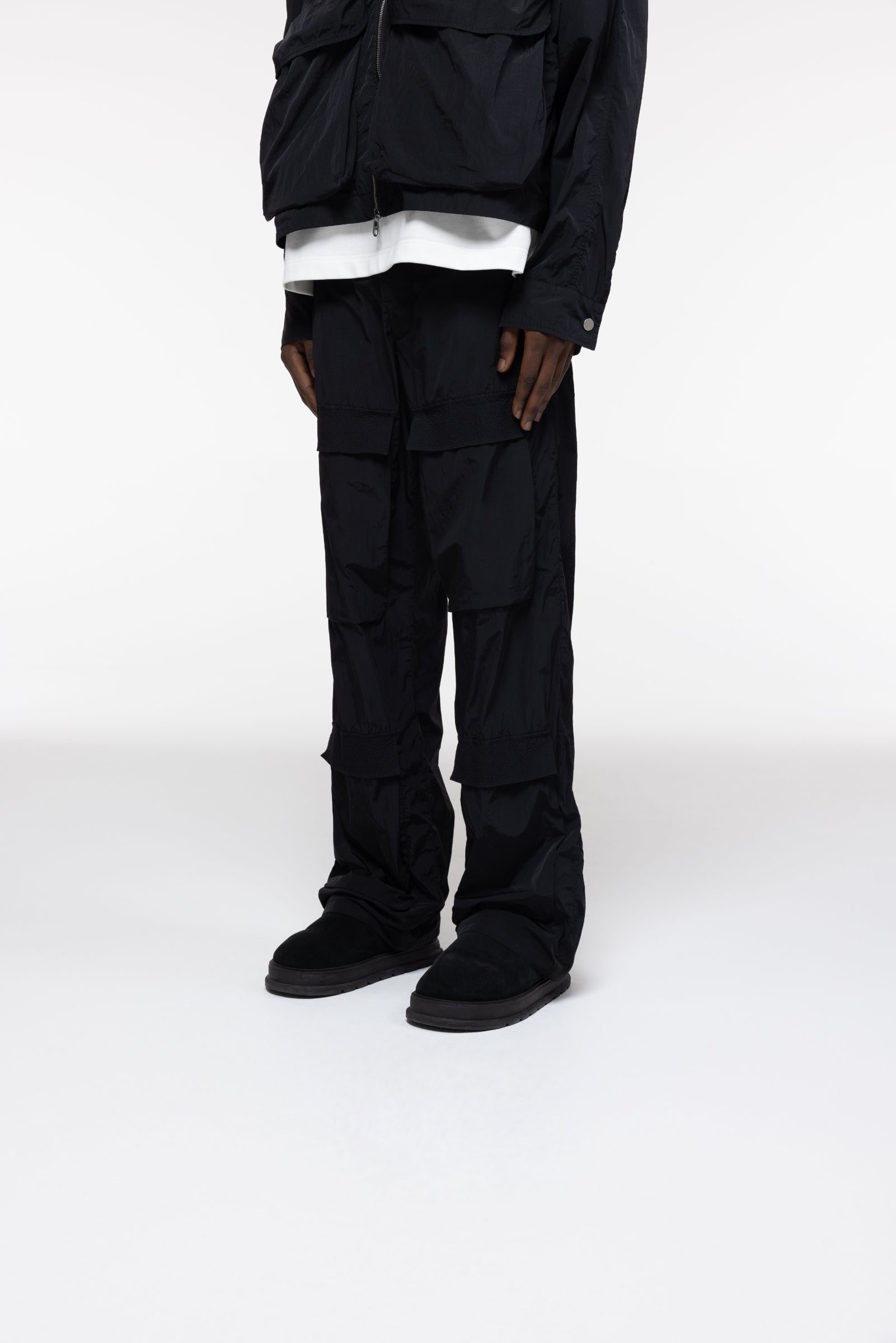 Cole Buxton | Cold Wash Relaxed Cargo | Mens | Black