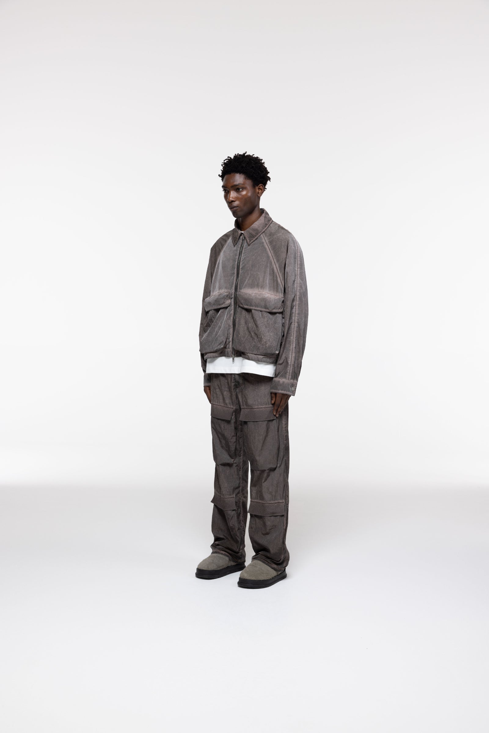 Cole Buxton | Cold Wash Relaxed Cargo | Mens | Brown