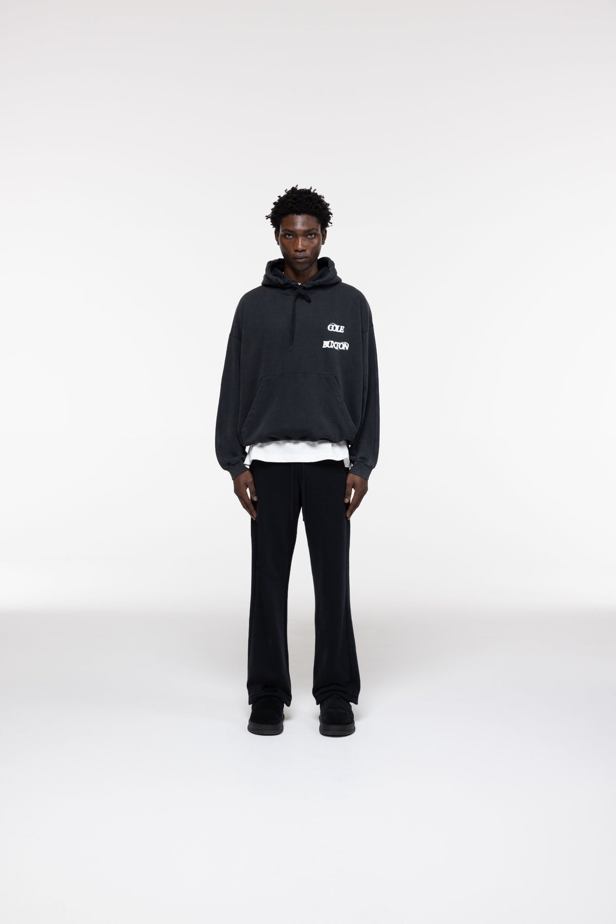 Cole Buxton | Balearic Hoodie | Mens | Vintage Black