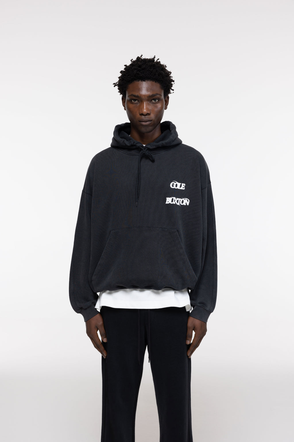 Cole Buxton | Balearic Hoodie | Mens | Vintage Black