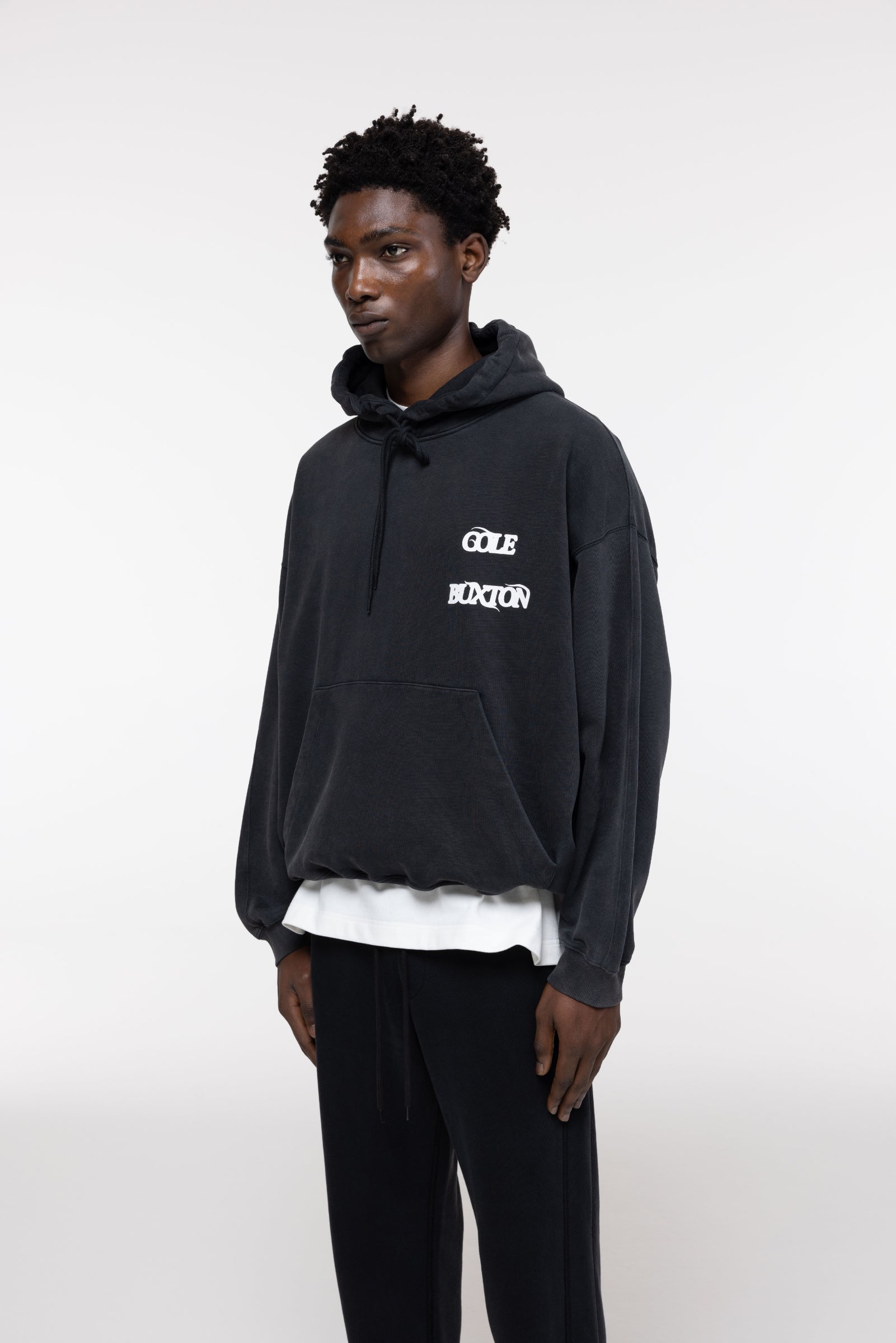 Cole Buxton | Balearic Hoodie | Mens | Vintage Black