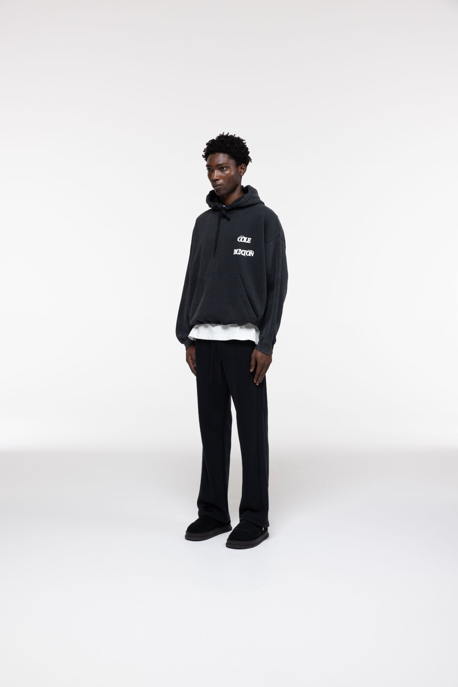 Cole Buxton | Balearic Hoodie | Mens | Vintage Black