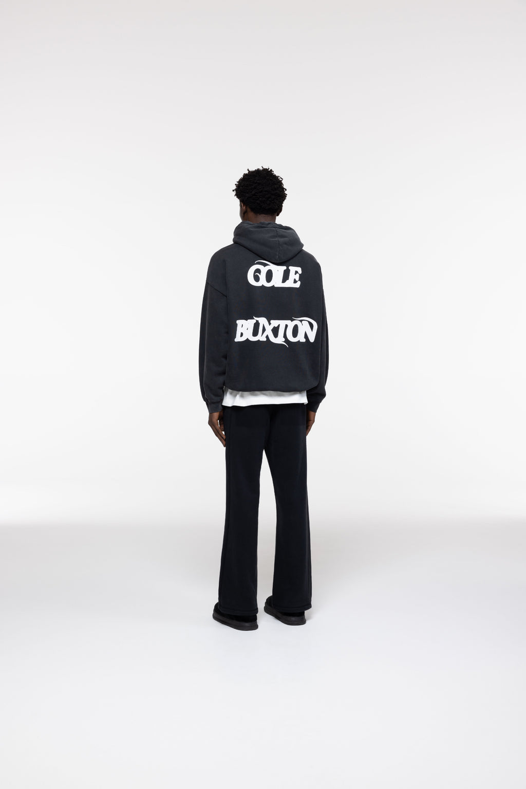 Cole Buxton | Balearic Hoodie | Mens | Vintage Black