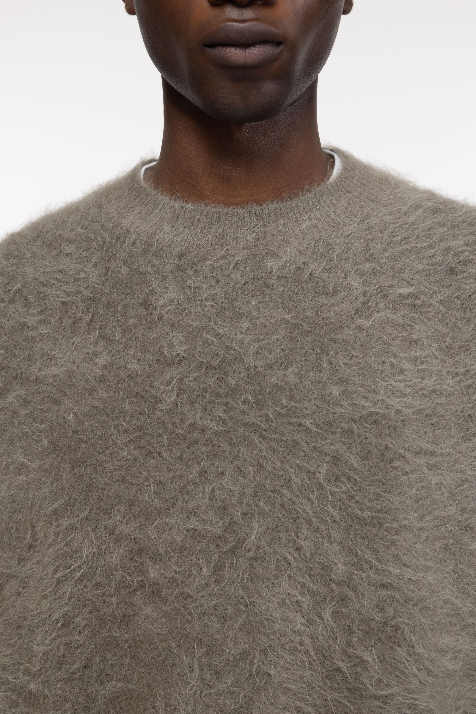 Cole Buxton | Alpaca Knit Sweater | Mens | Khaki