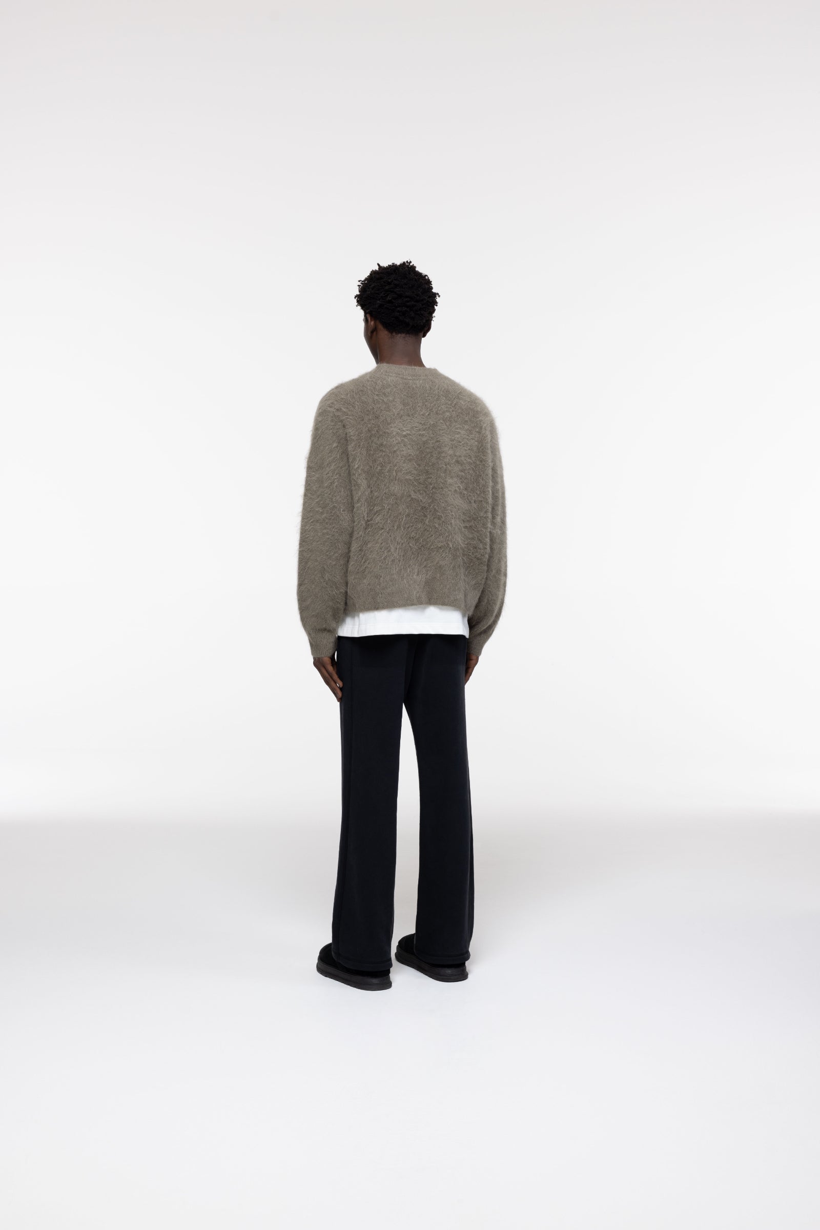 Cole Buxton | Alpaca Knit Sweater | Mens | Khaki