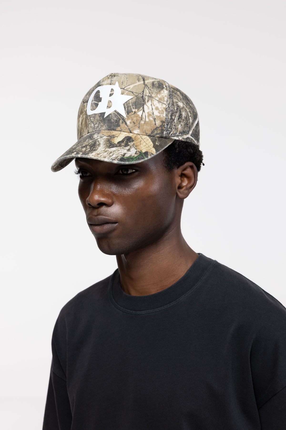CB STAR REAL TREE TRUCKER CAP
