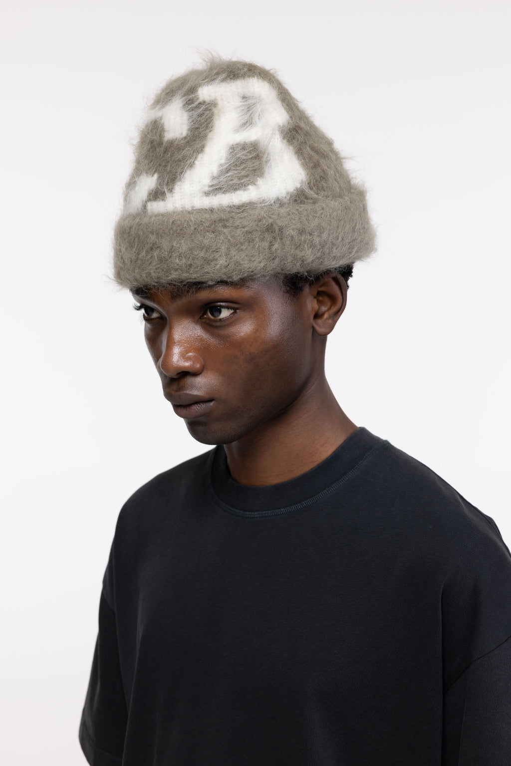 Cole Buxton | Alpaca Knit Beanie | Mens | Khaki