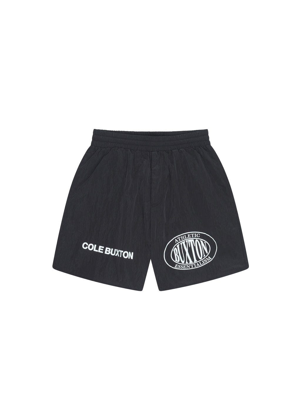 Cole Buxton | Double Sports Logo Tech Shorts | Mens | Black