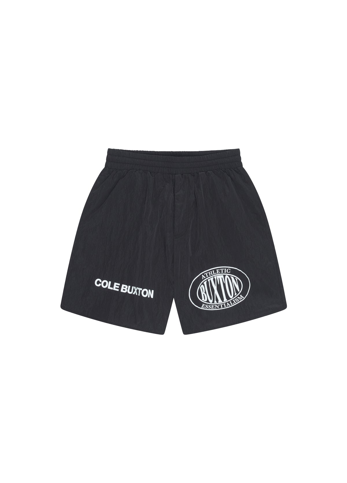 Cole Buxton | Double Sports Logo Tech Shorts | Mens | Black