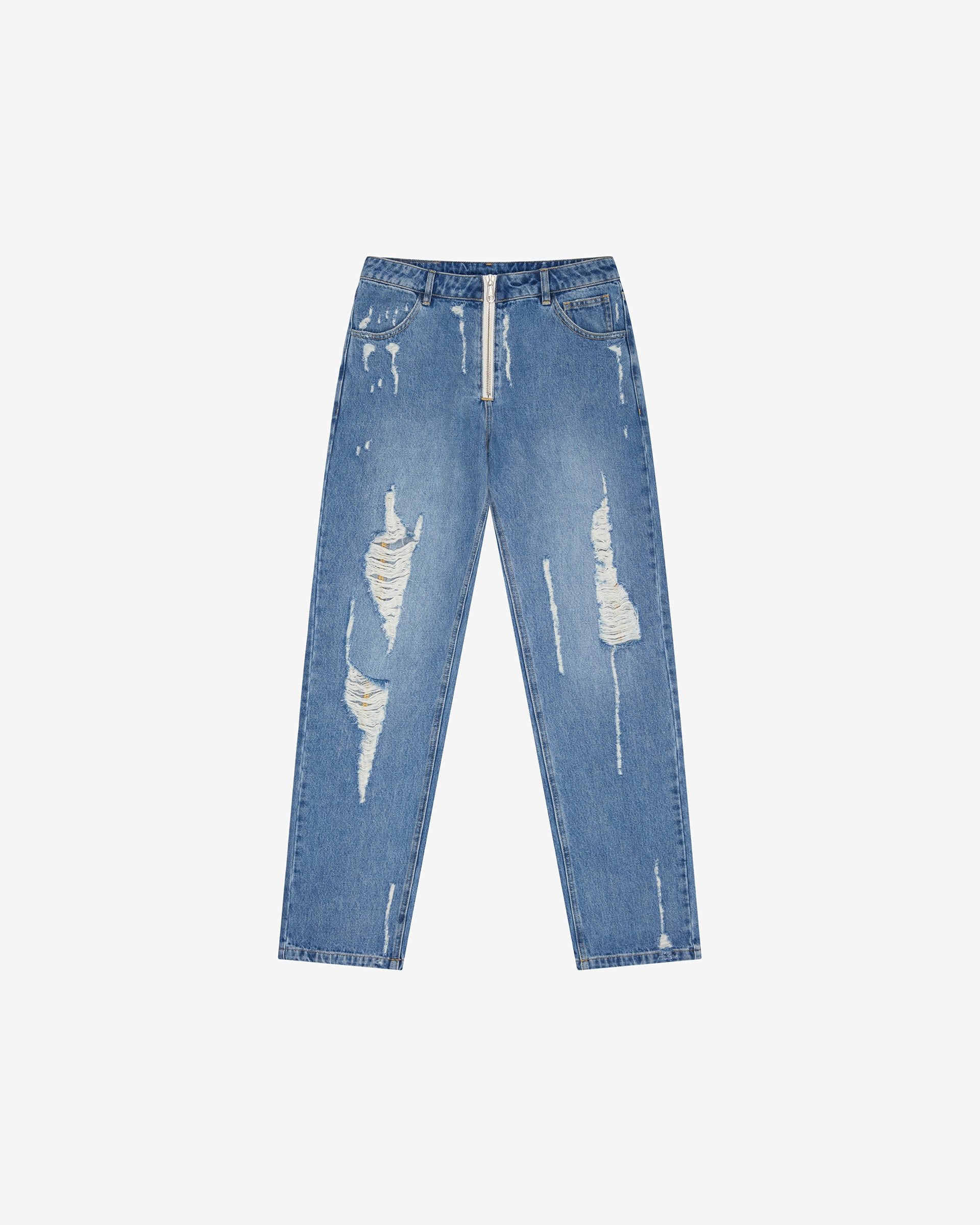 Cole Buxton | Distressed Denim Jeans | Men's | Blue