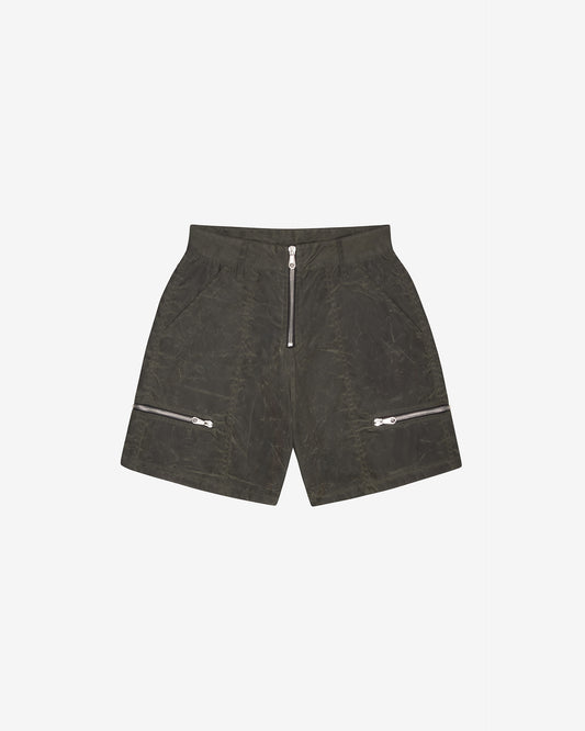 Cole Buxton | Combat Shorts | Mens | Italian Nylon | Dark Green