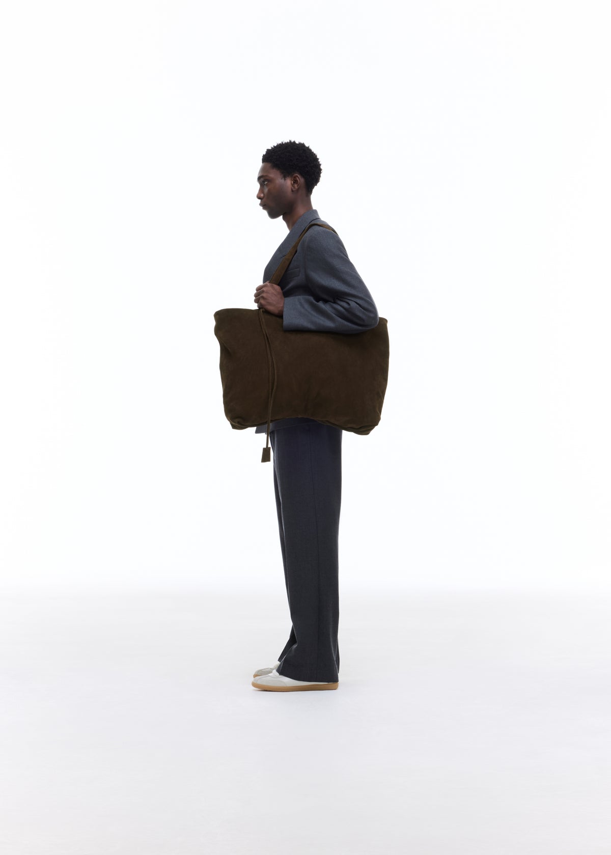 SUEDE HEATHROW HANDBAG