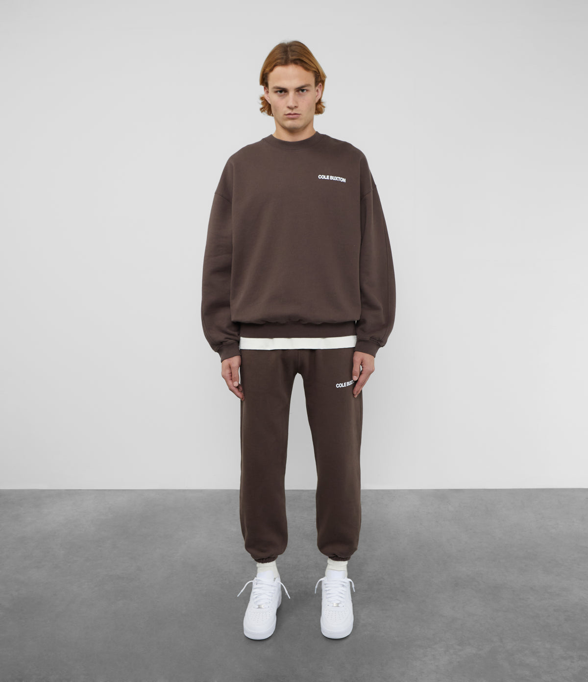 Cole Buxton | Sportswear Sweatpants | Mens | Cotton | Brown