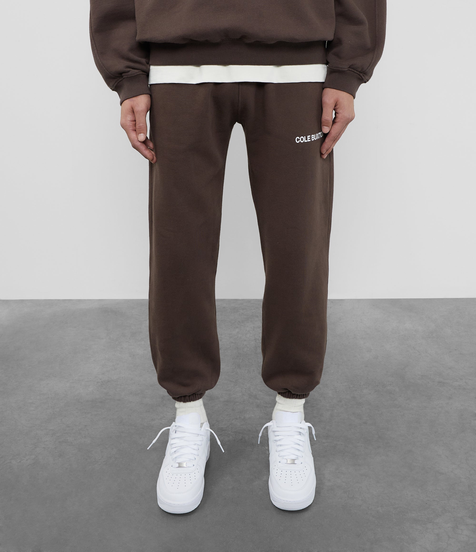 Cole Buxton | Sportswear Sweatpants | Mens | Cotton | Brown