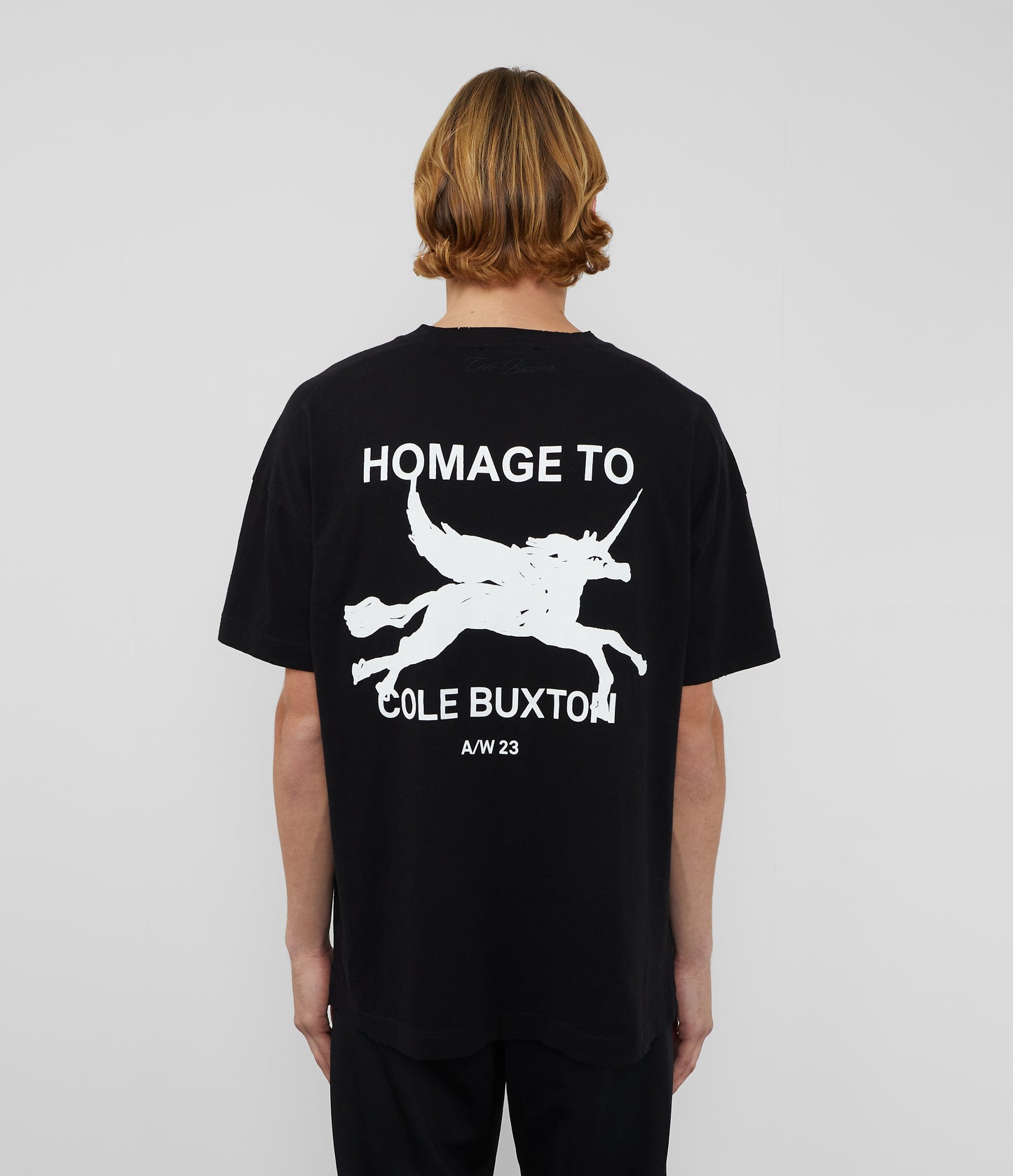 HOMAGE DISTRESSED T-SHIRT
