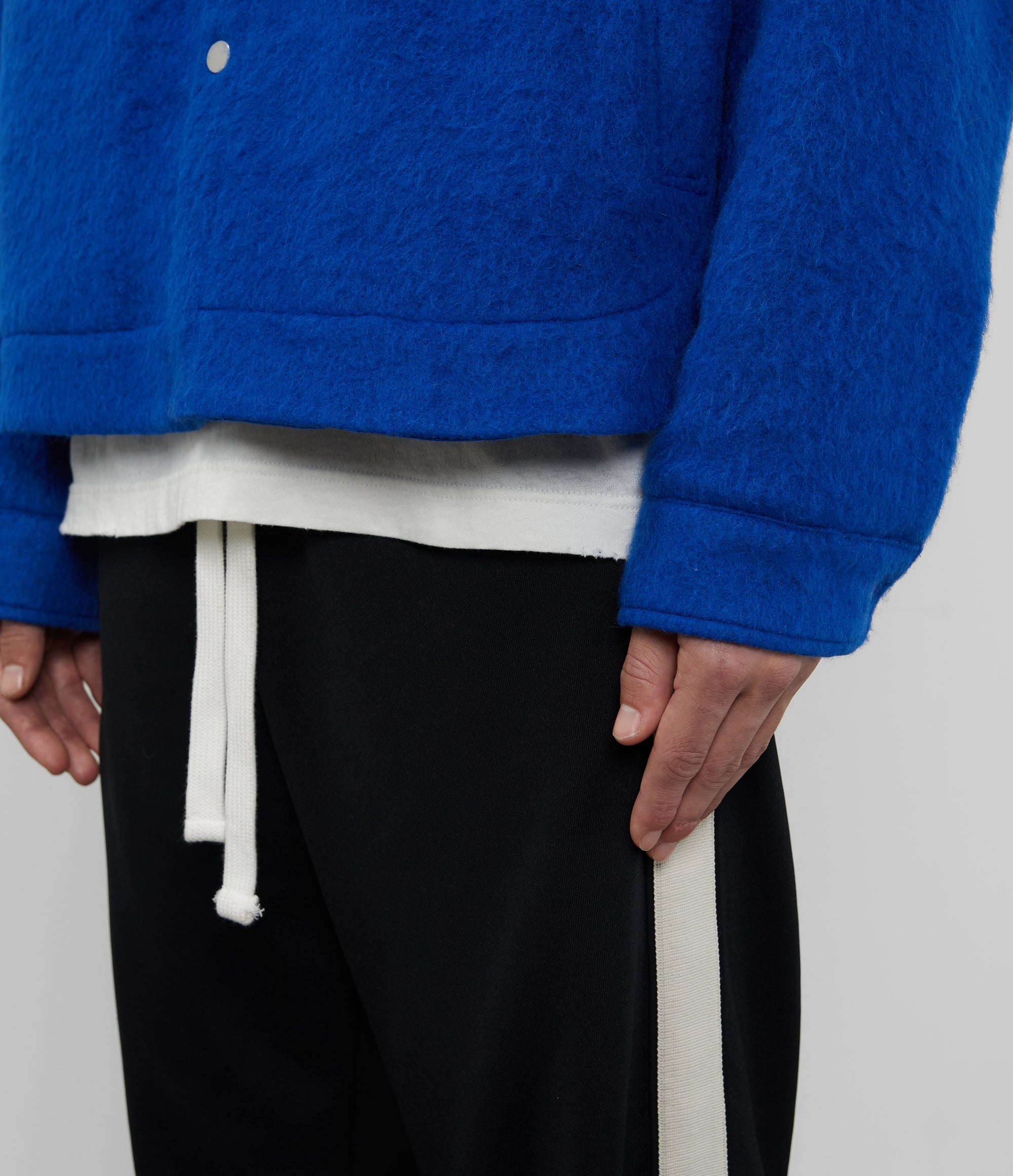 Cole Buxton | Overshirt | Mens | Wool | Cobalt Blue