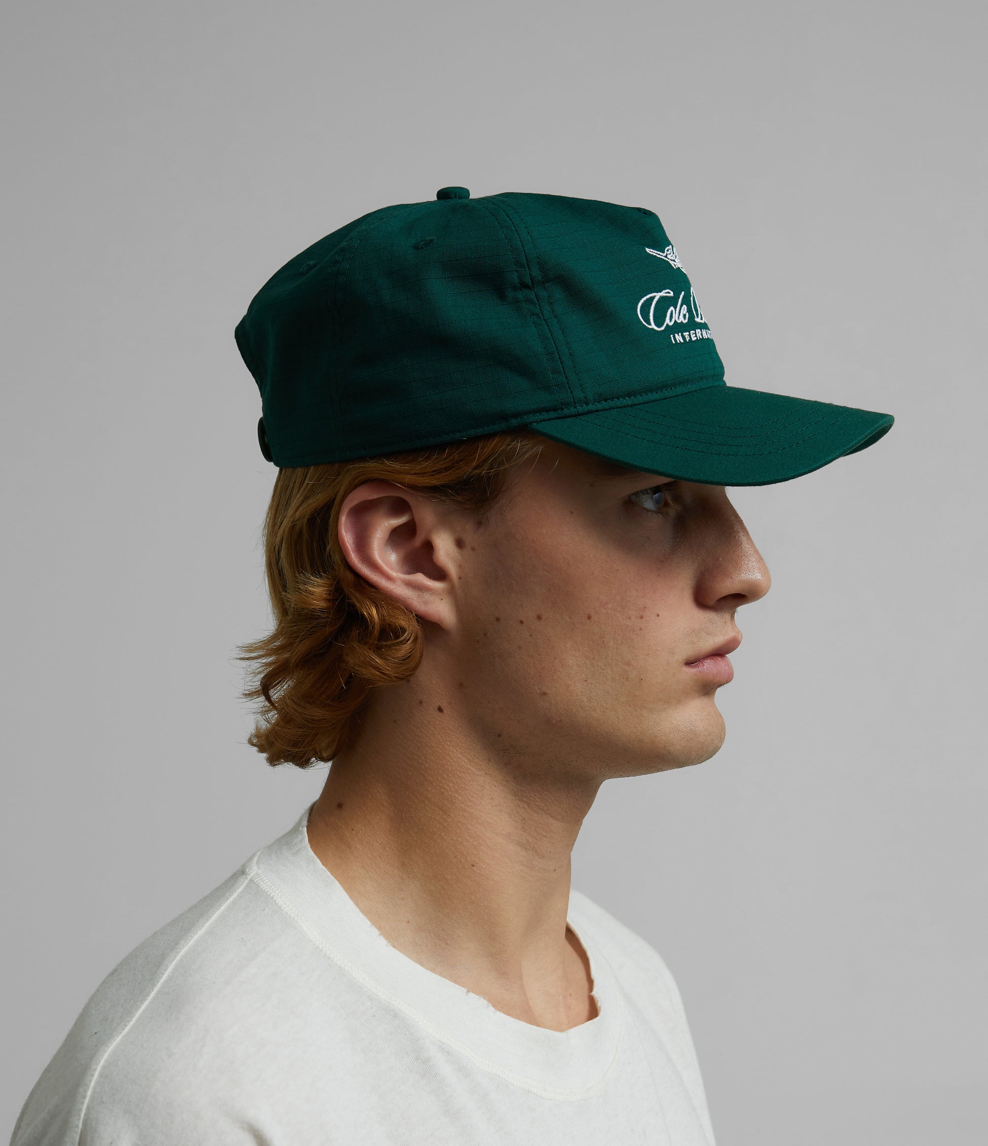 Cole Buxton | International Baseball Cap | Unisex | One Size Fits All | Green
