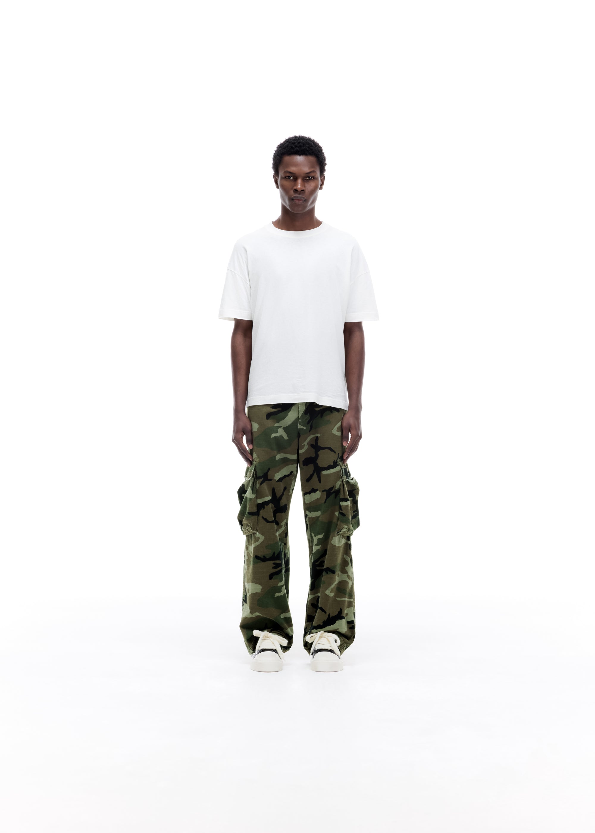 RIPSTOP CAMO CARGO TROUSER