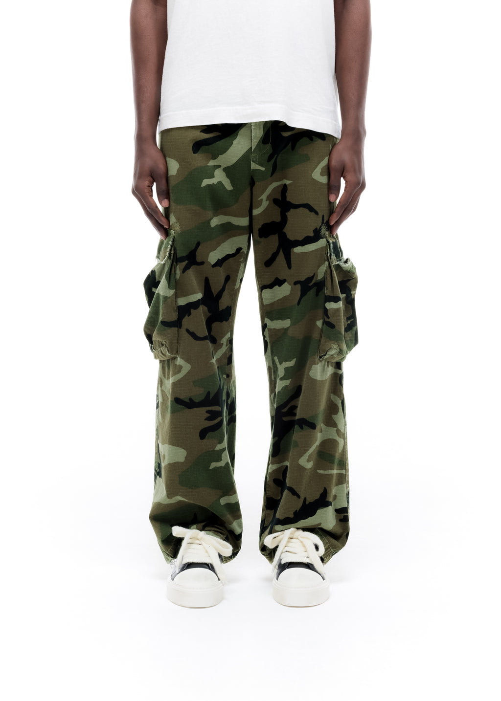 RIPSTOP CAMO CARGO TROUSER