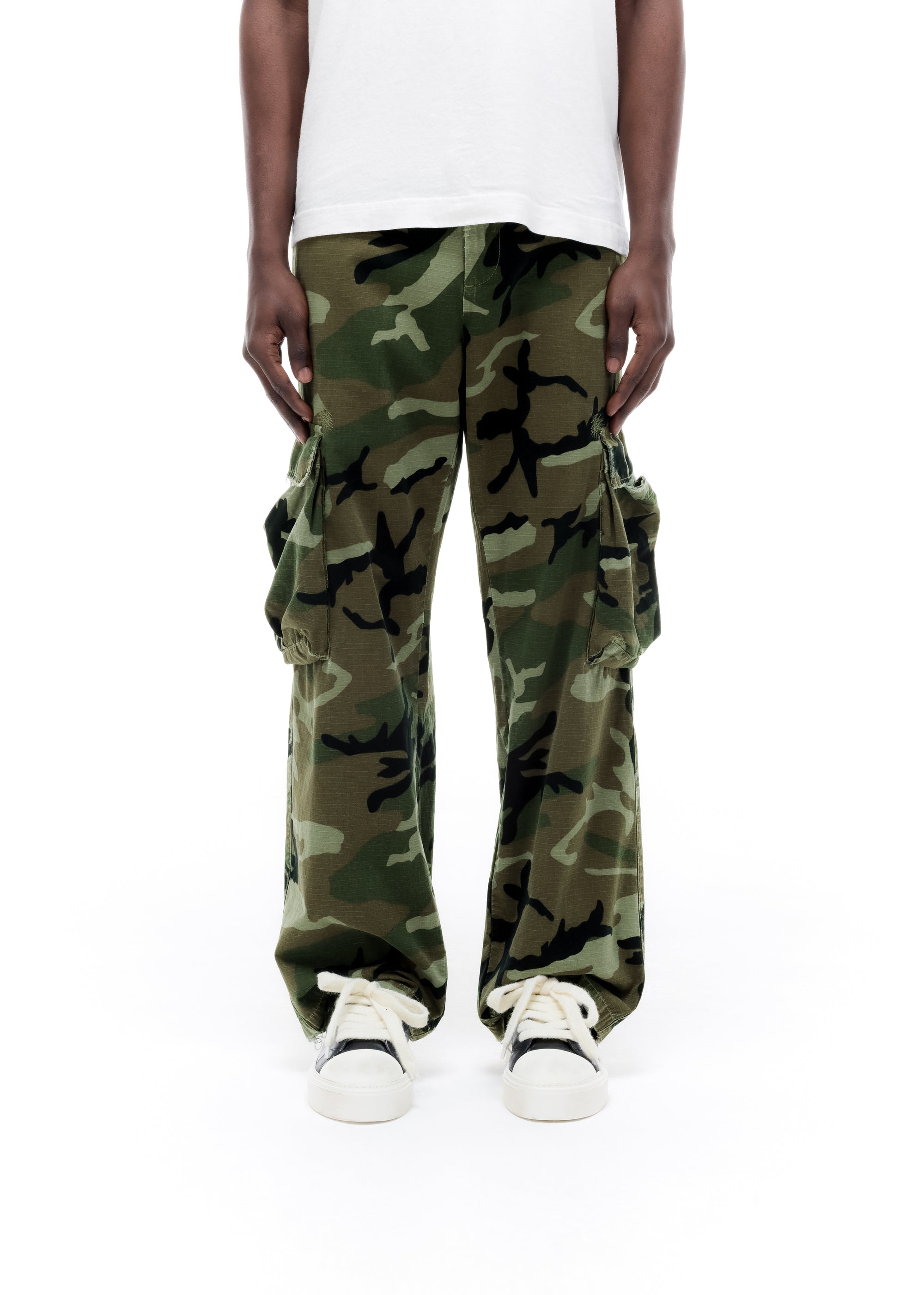 RIPSTOP CAMO CARGO TROUSER