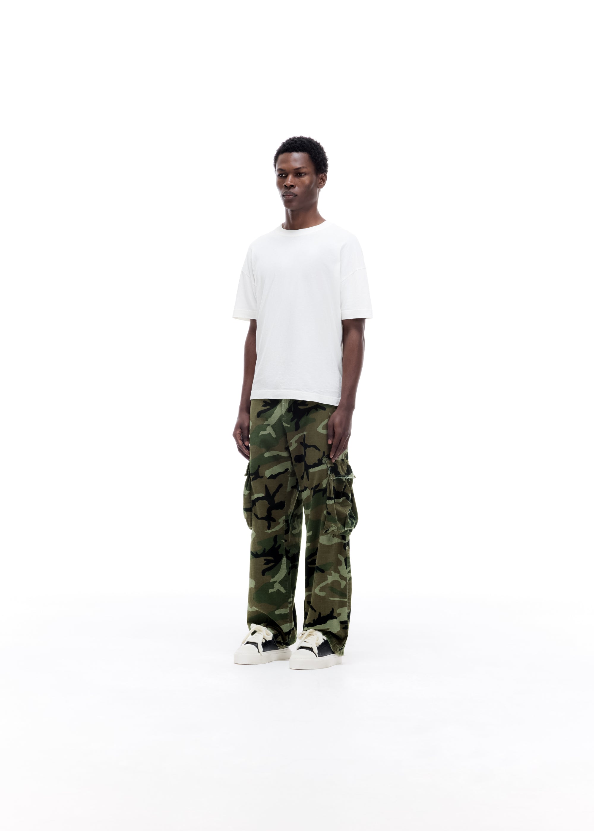 RIPSTOP CAMO CARGO TROUSER