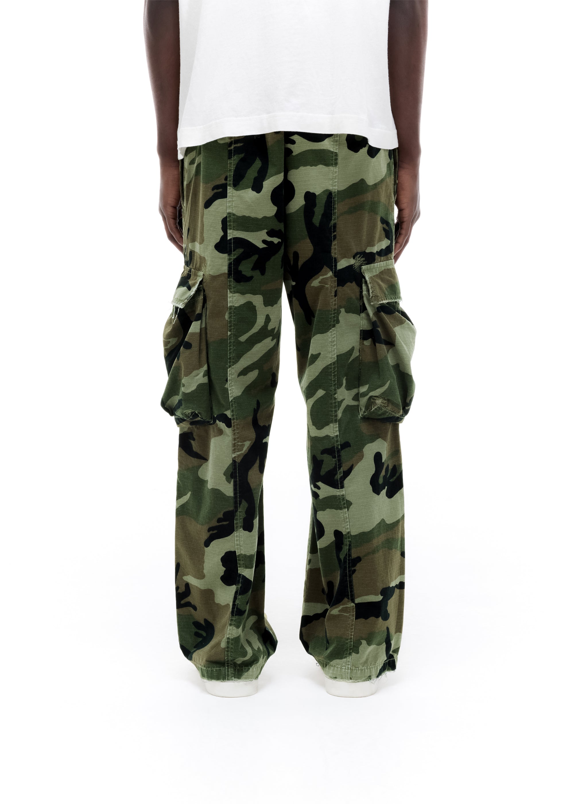 RIPSTOP CAMO CARGO TROUSER