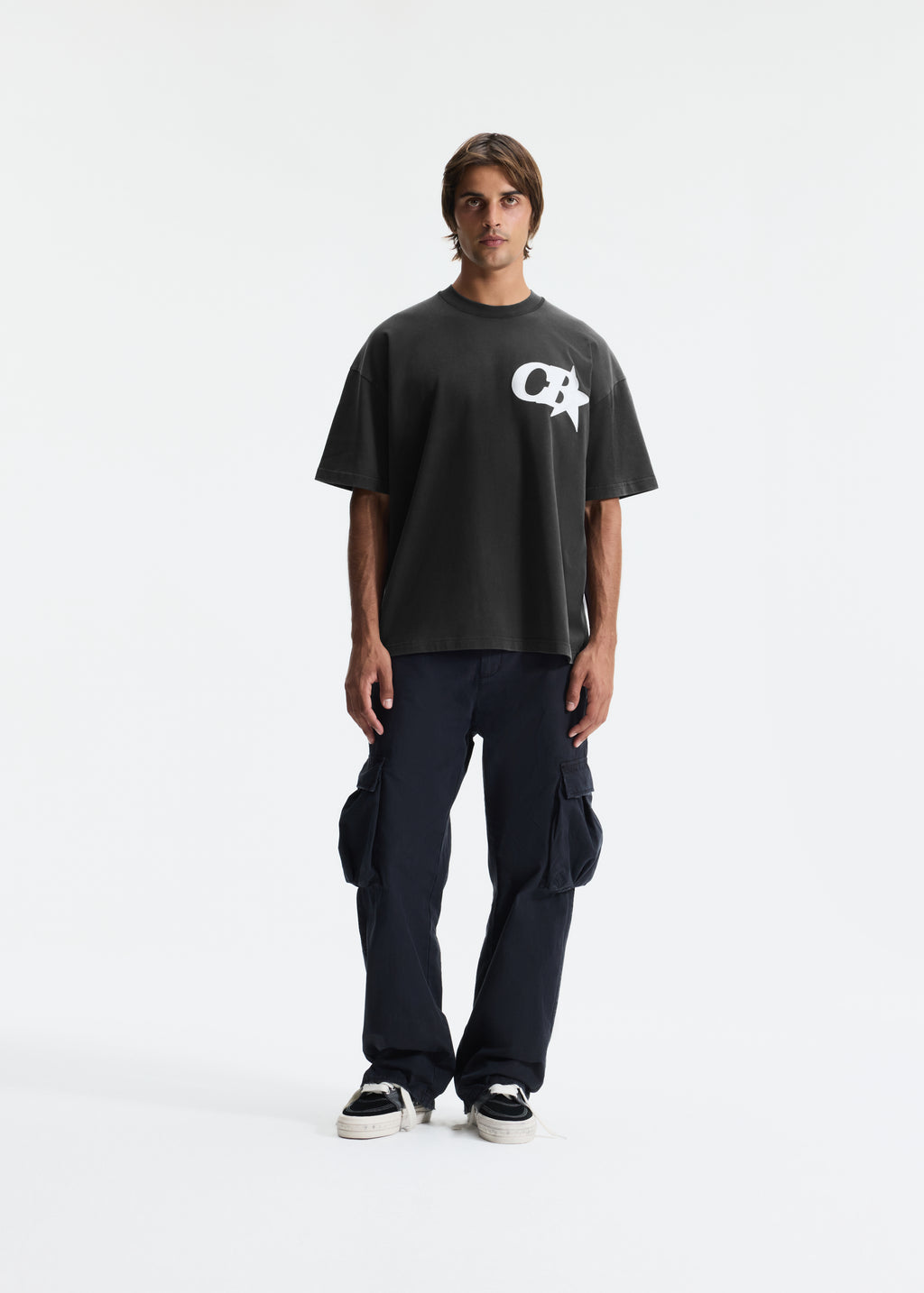 CB STAR APPLIQUE T-SHIRT