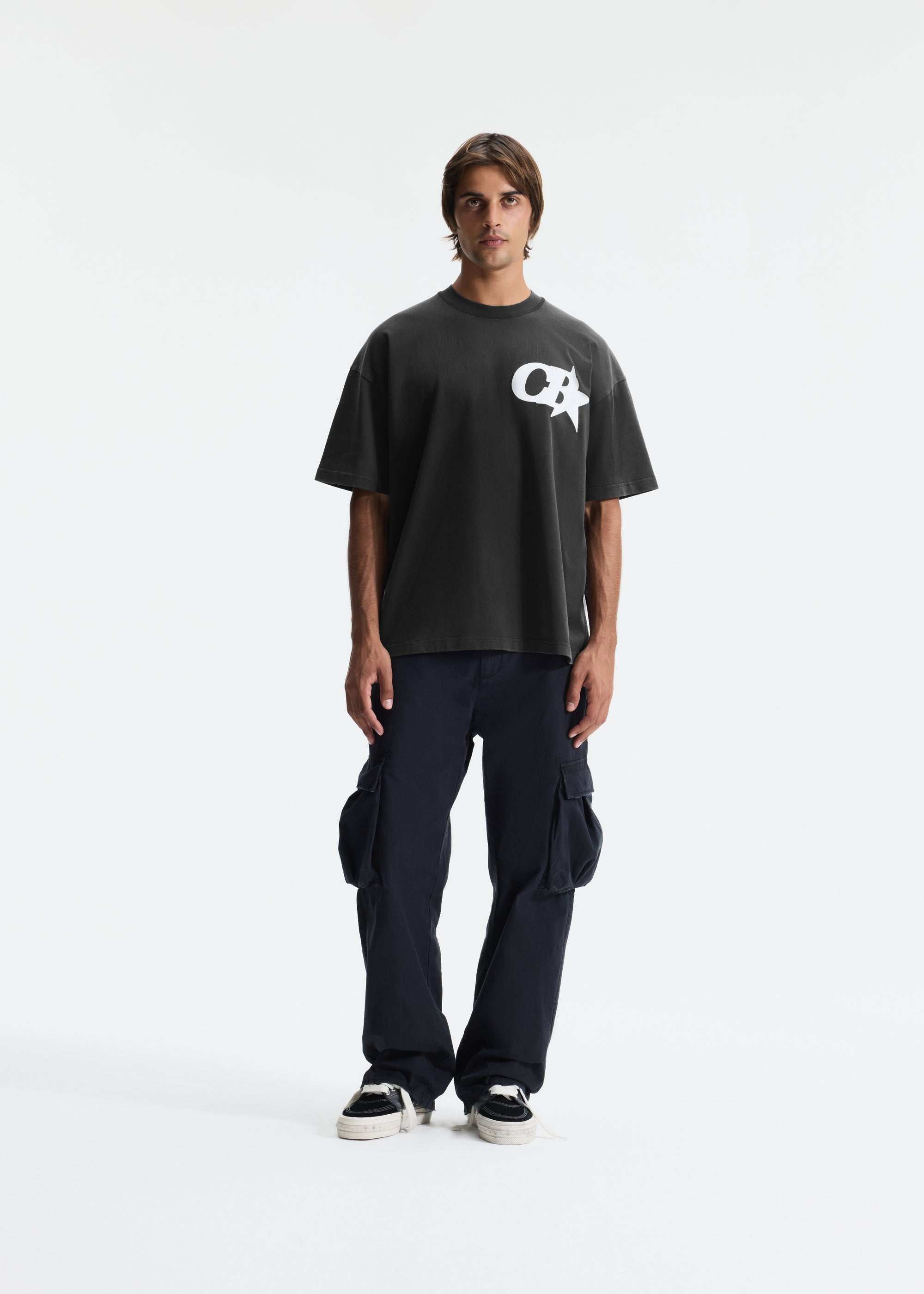 CB STAR APPLIQUE T-SHIRT