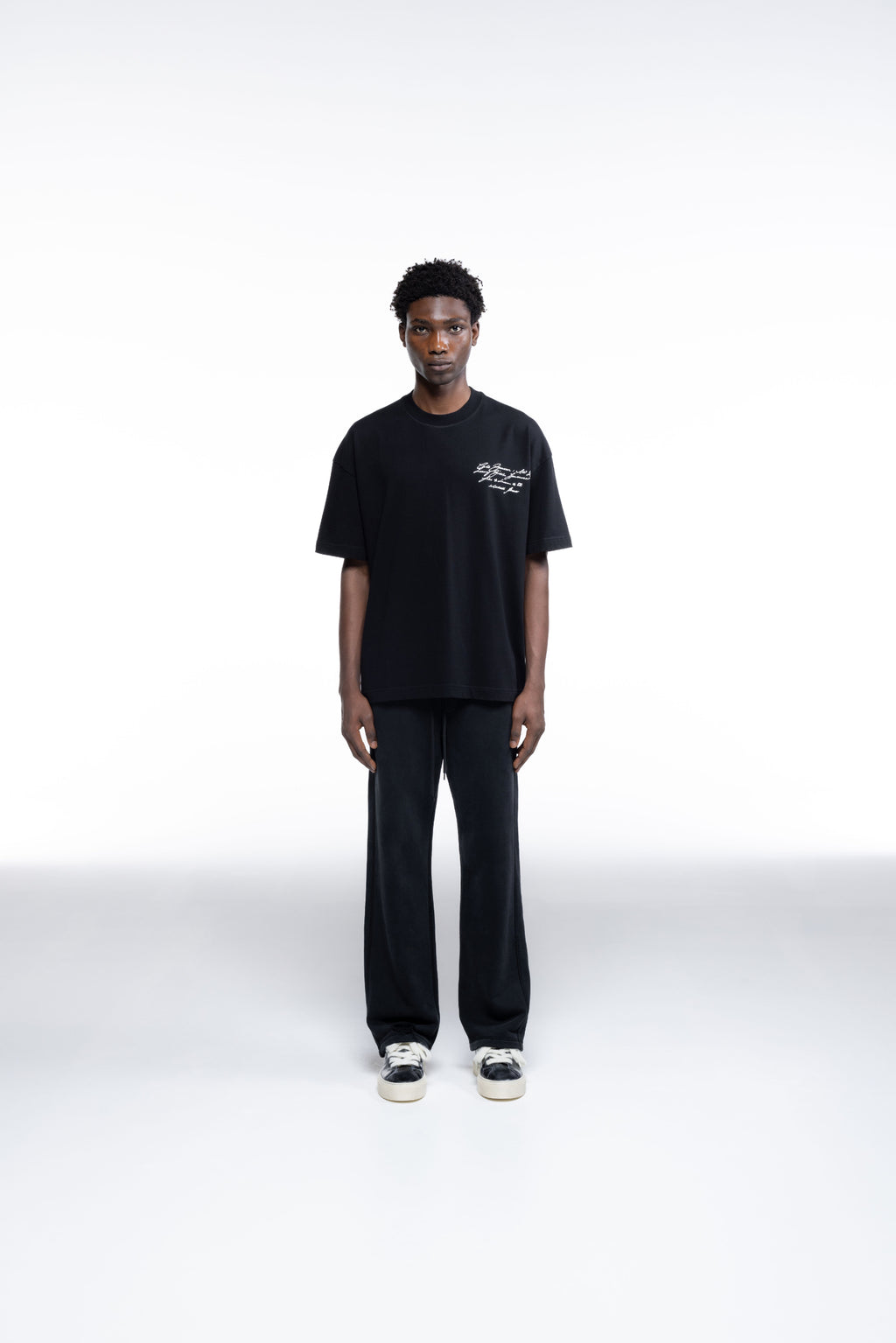 Cole Buxton | Script T-Shirt | Mens | Black