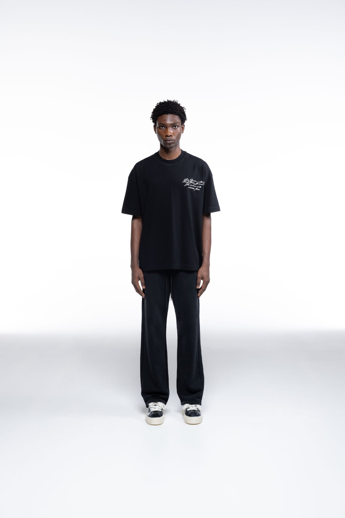 Cole Buxton | Script T-Shirt | Mens | Black