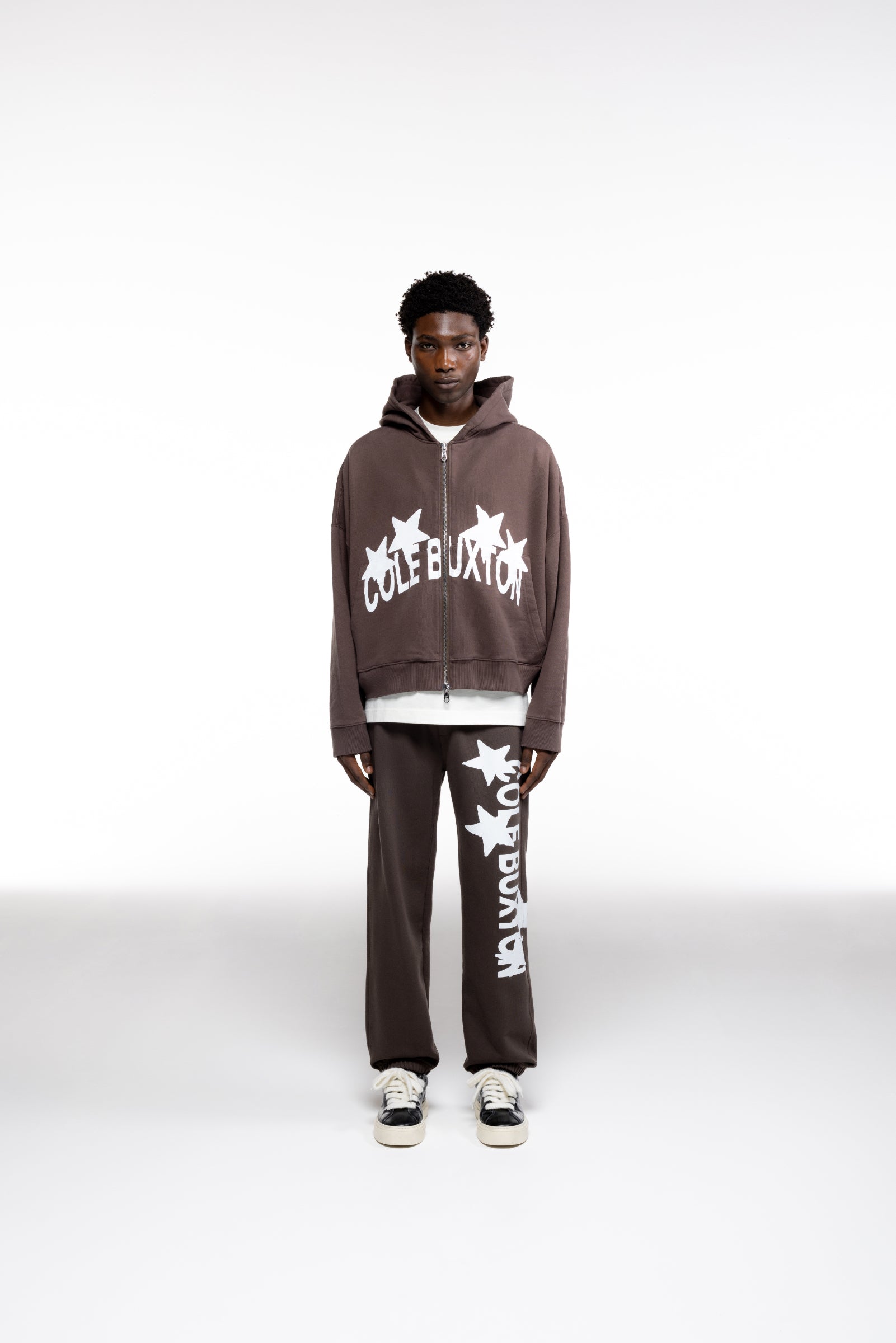 Cole Buxton | 4 Star Sweatpants | Mens | Brown