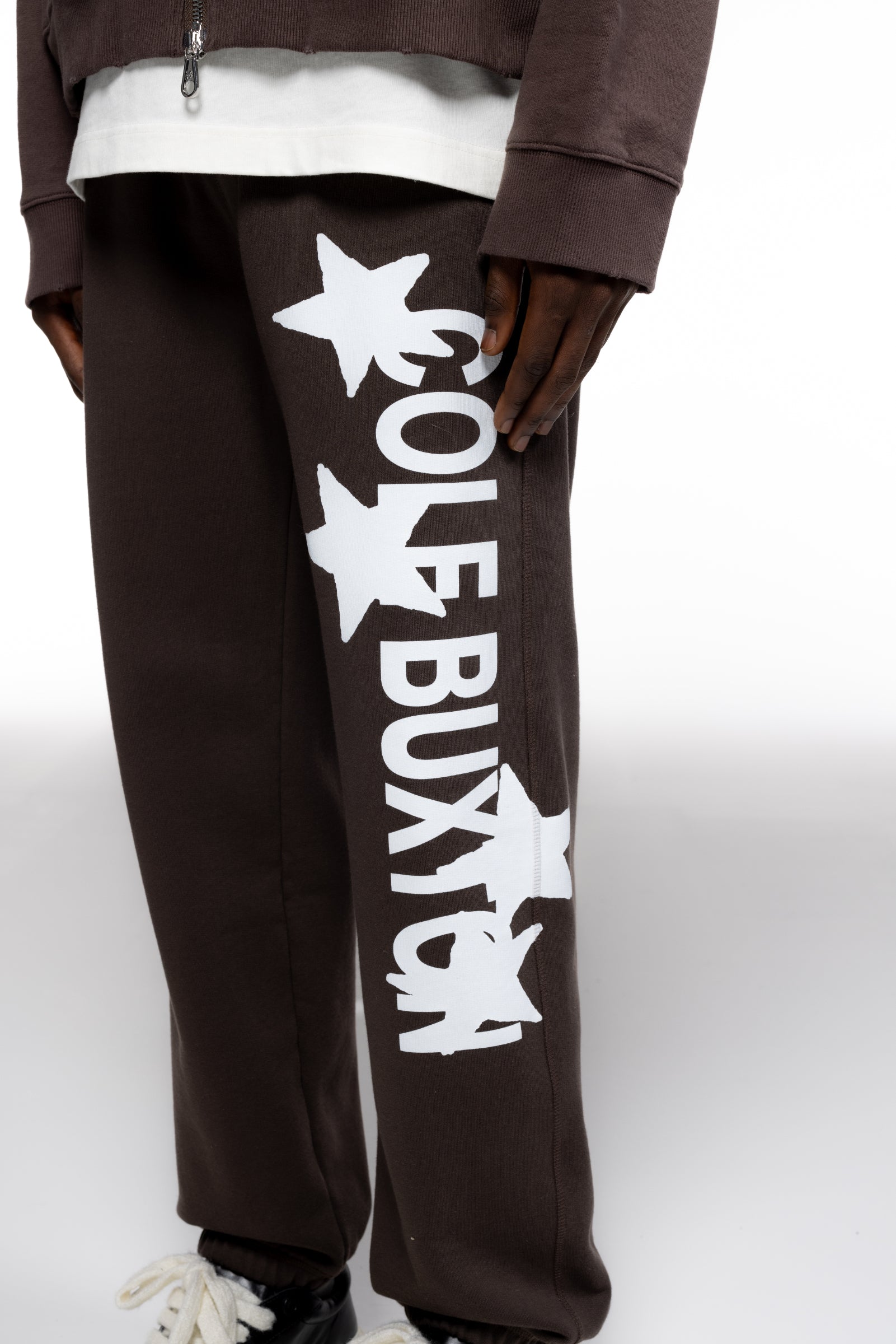 Cole Buxton | 4 Star Sweatpants | Mens | Brown