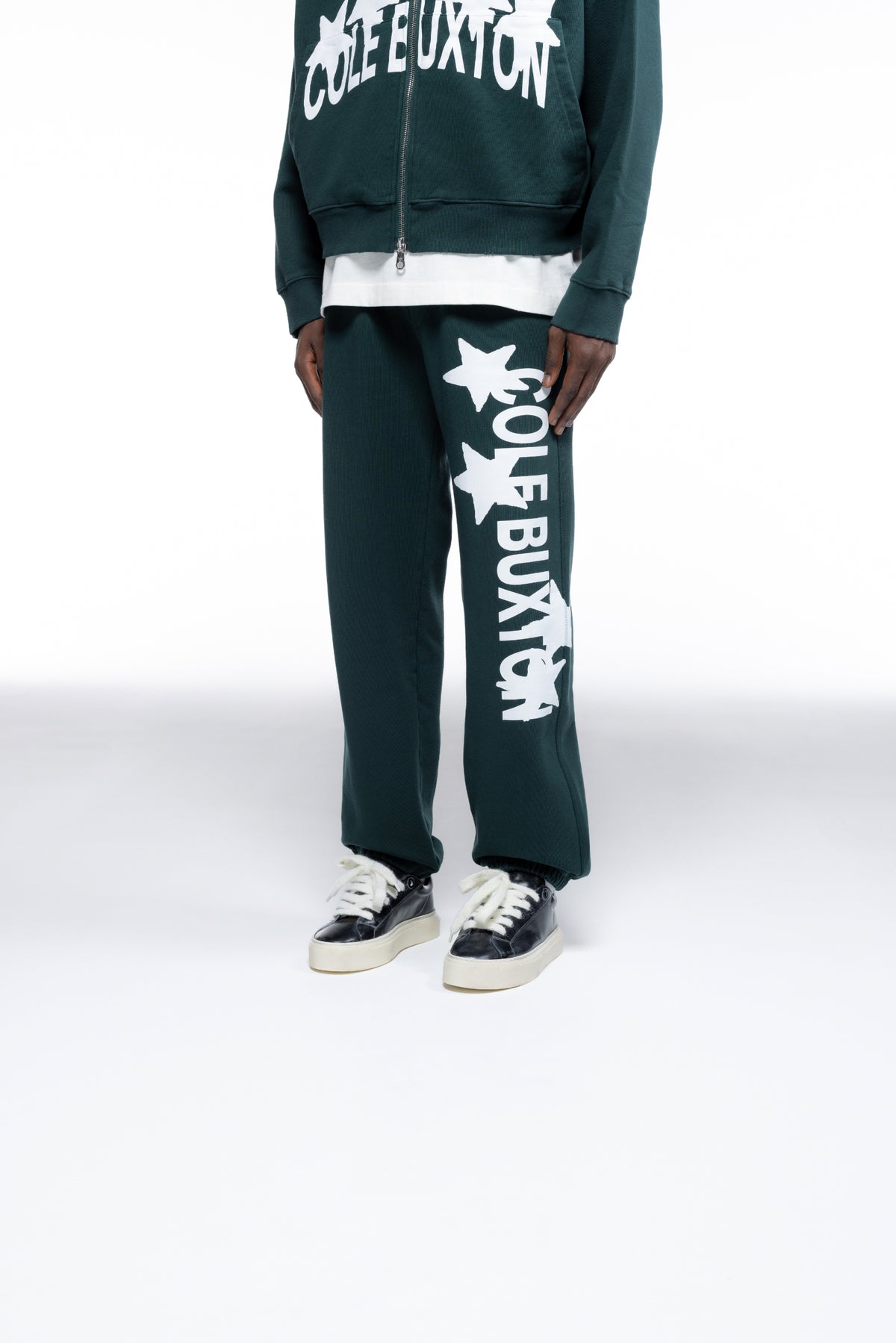 Cole Buxton | 4 Star Sweatpants | Mens | Forest Green