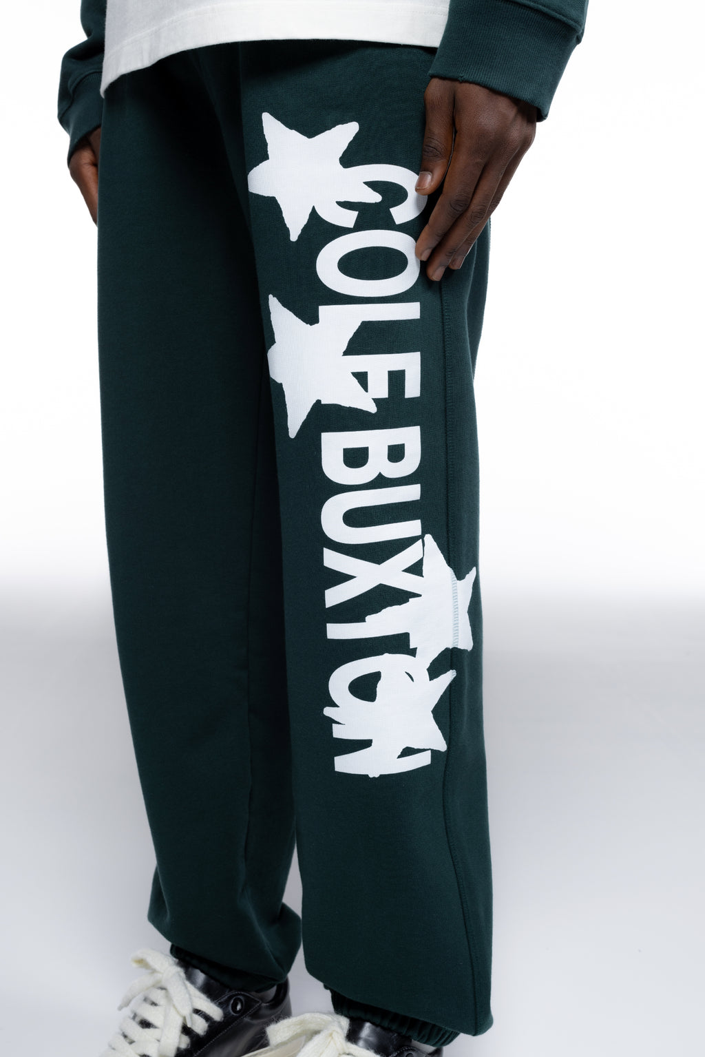 Cole Buxton | 4 Star Sweatpants | Mens | Forest Green