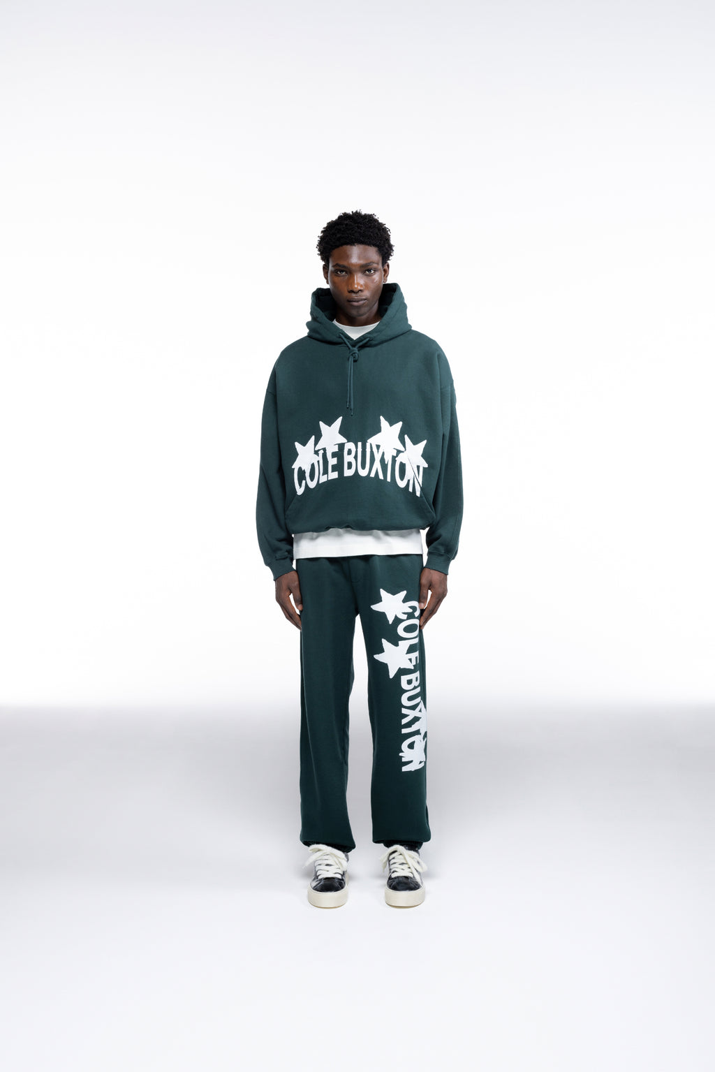 Cole Buxton | 4 Star Sweatpants | Mens | Forest Green