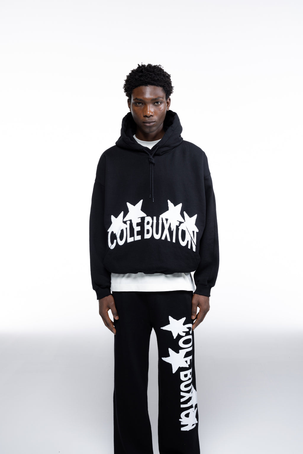 Cole Buxton | 4 Star Hoodie | Mens | Black