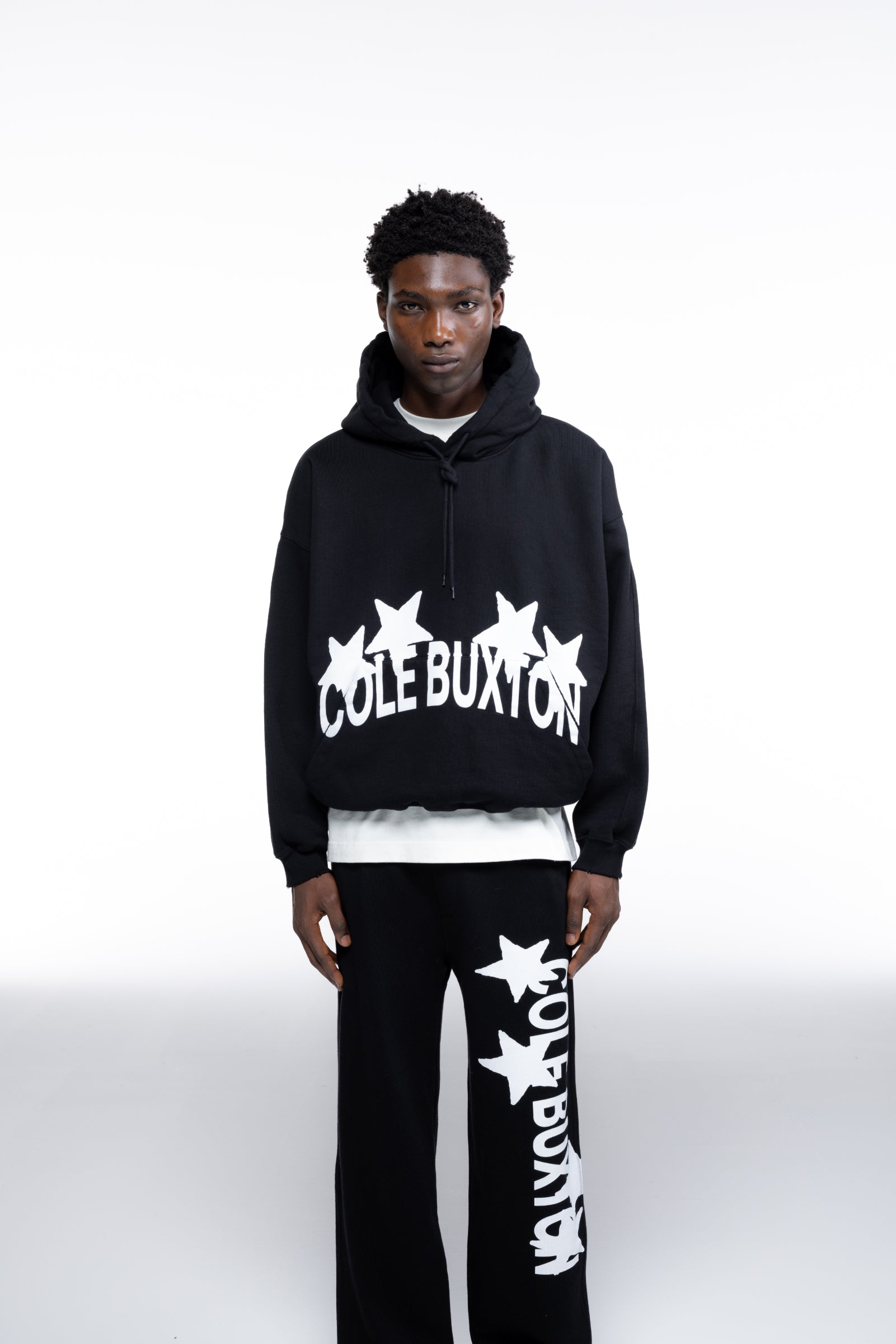 Cole Buxton | 4 Star Hoodie | Mens | Black