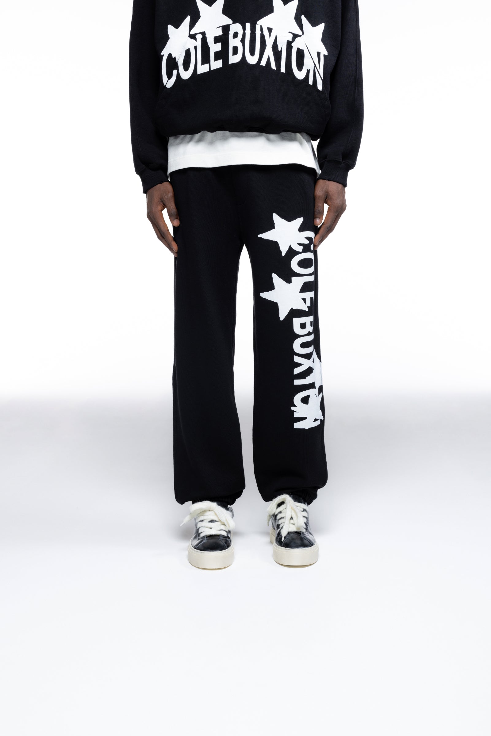 Cole Buxton | 4 Star Sweatpants | Mens | Black