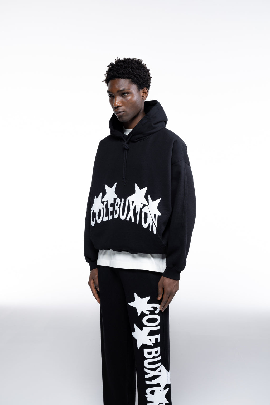 Cole Buxton | 4 Star Hoodie | Mens | Black