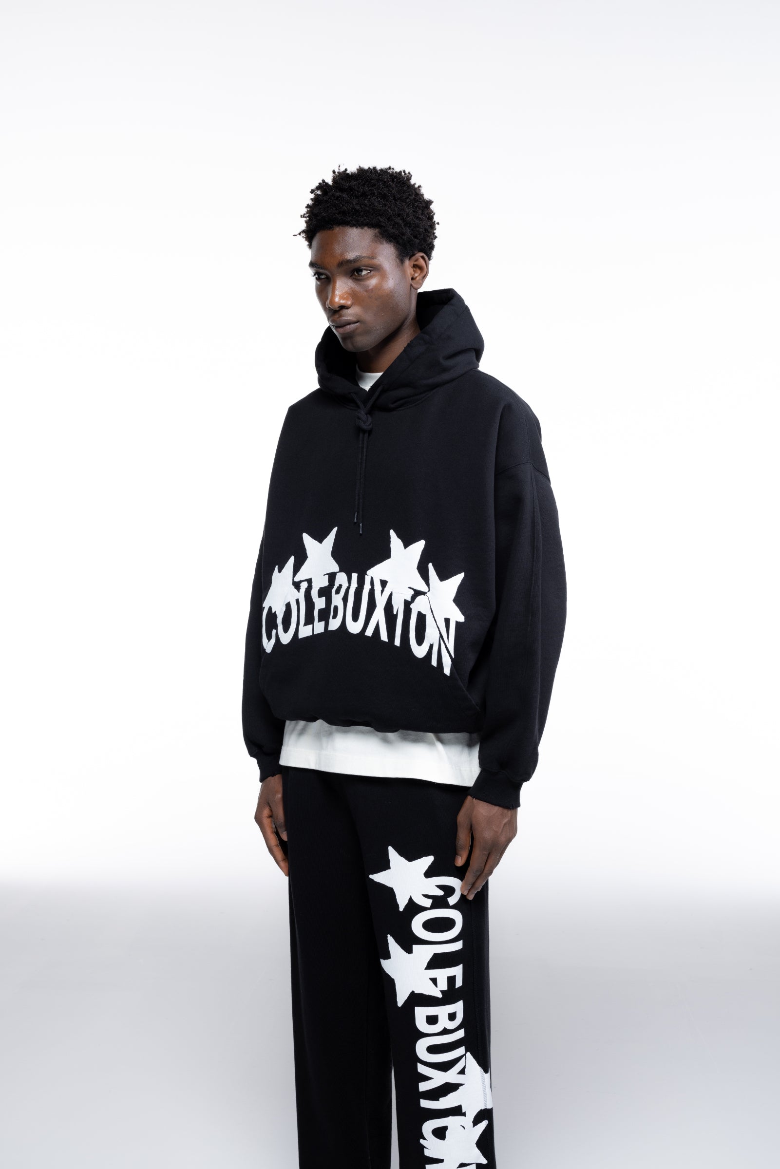 Cole Buxton | 4 Star Hoodie | Mens | Black