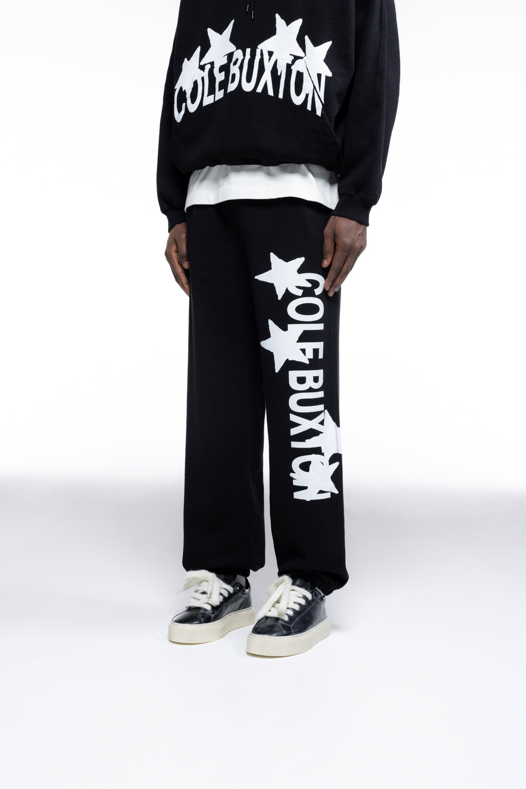 Cole Buxton | 4 Star Sweatpants | Mens | Black