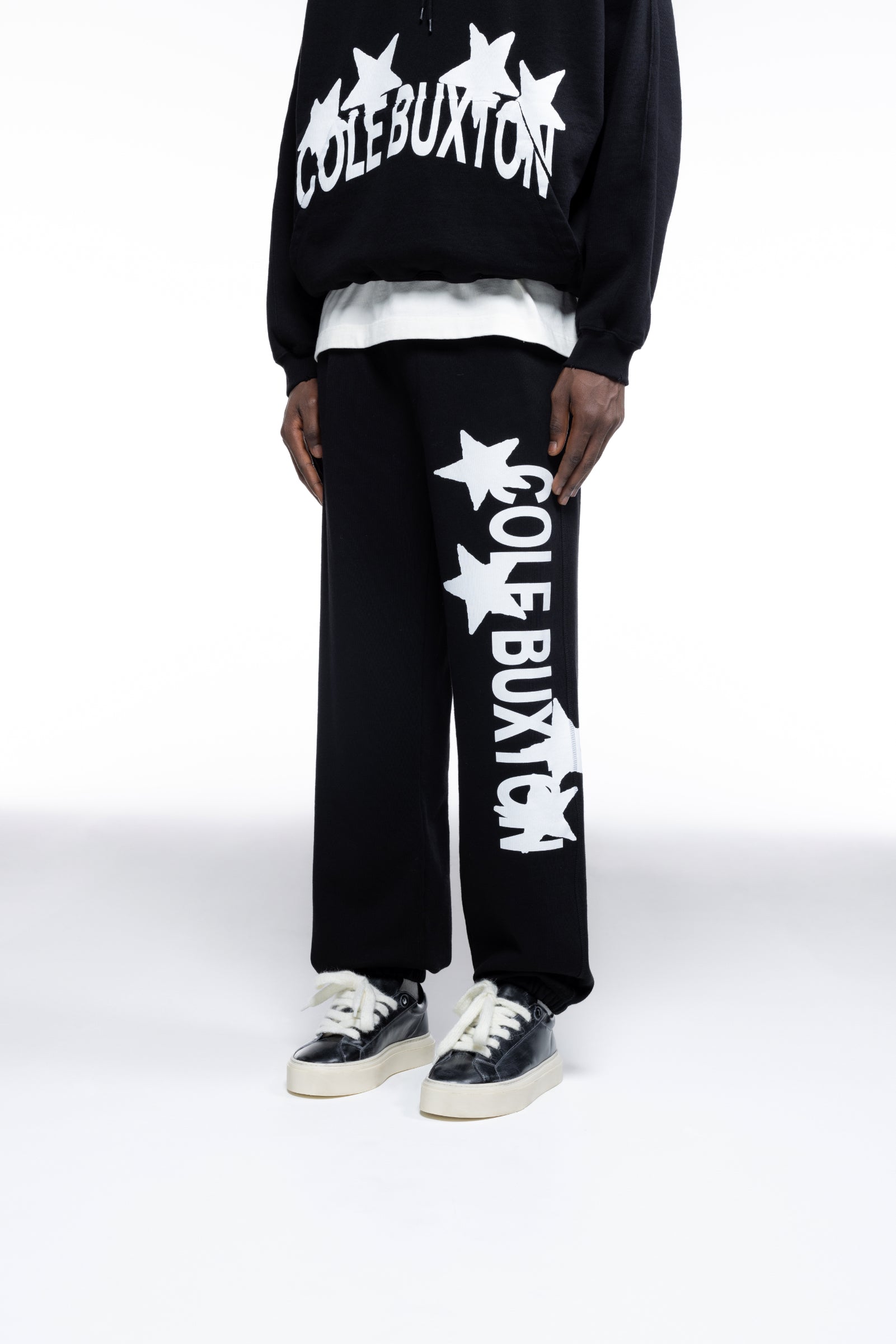 Cole Buxton | 4 Star Sweatpants | Mens | Black