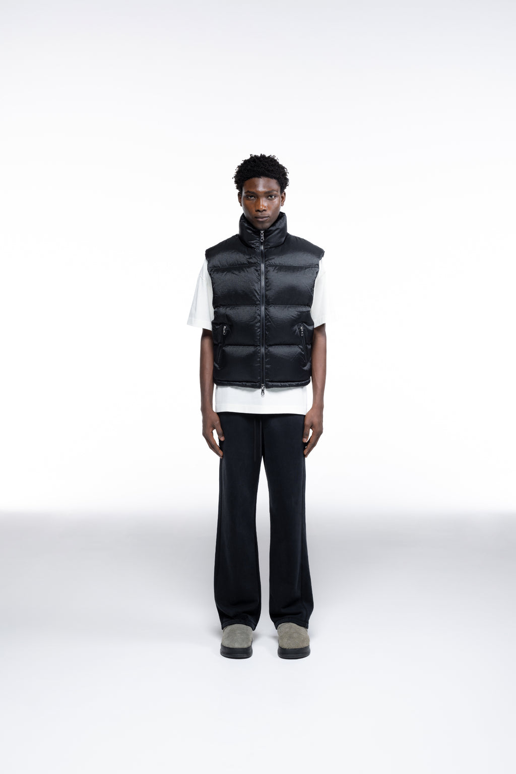 Cole Buxton | Ripstop Down Gilet | Mens | Black