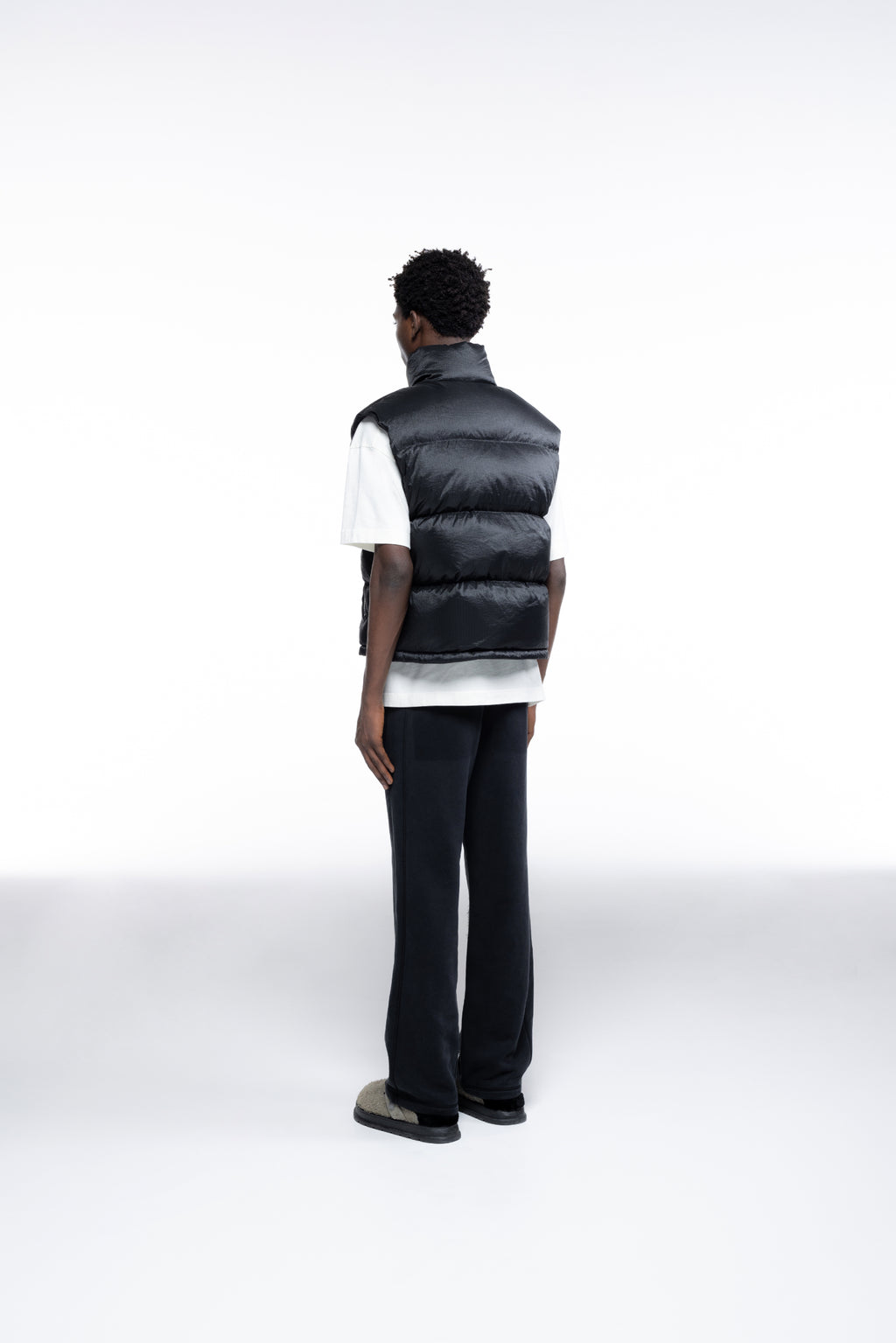 Cole Buxton | Ripstop Down Gilet | Mens | Black