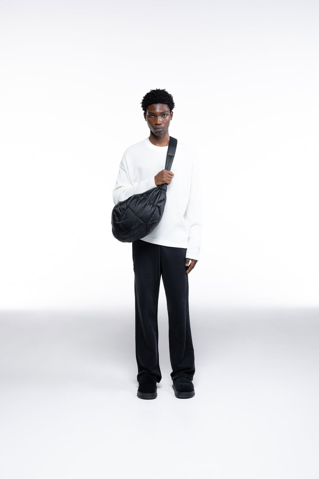 Cole Buxton | Ripstop Sling Bag | Mens | Black