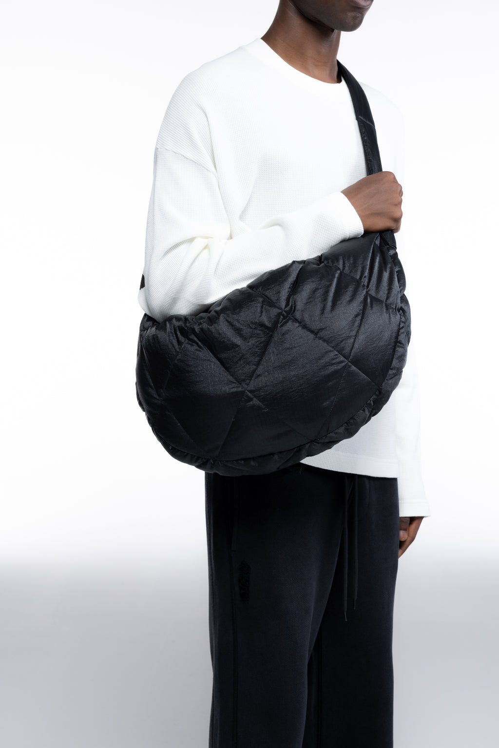 Cole Buxton | Ripstop Sling Bag | Mens | Black